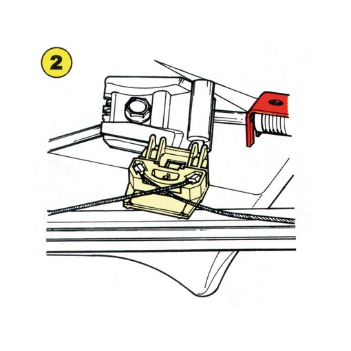 Kit riparazione alzacristallo